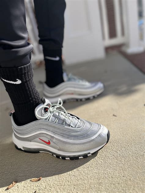 nike air silber|Nike Air max 97 og bullet.